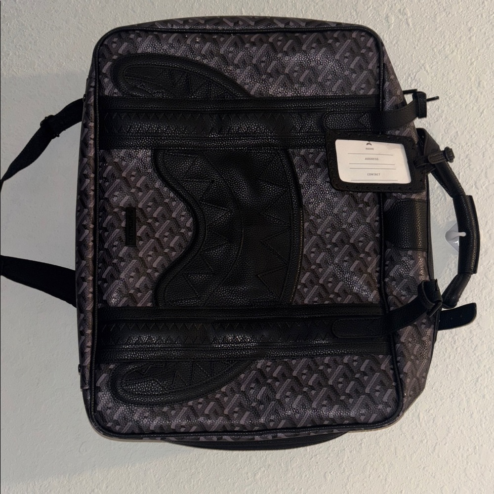 Sprayground Black and Red Limited Edition Bag